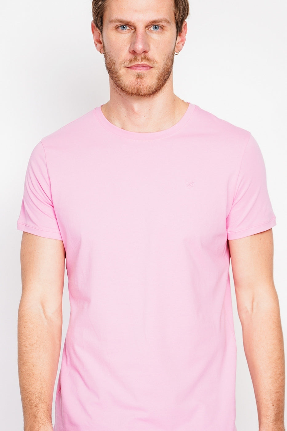 T-Shirt Col Rond – Rosée – Homme