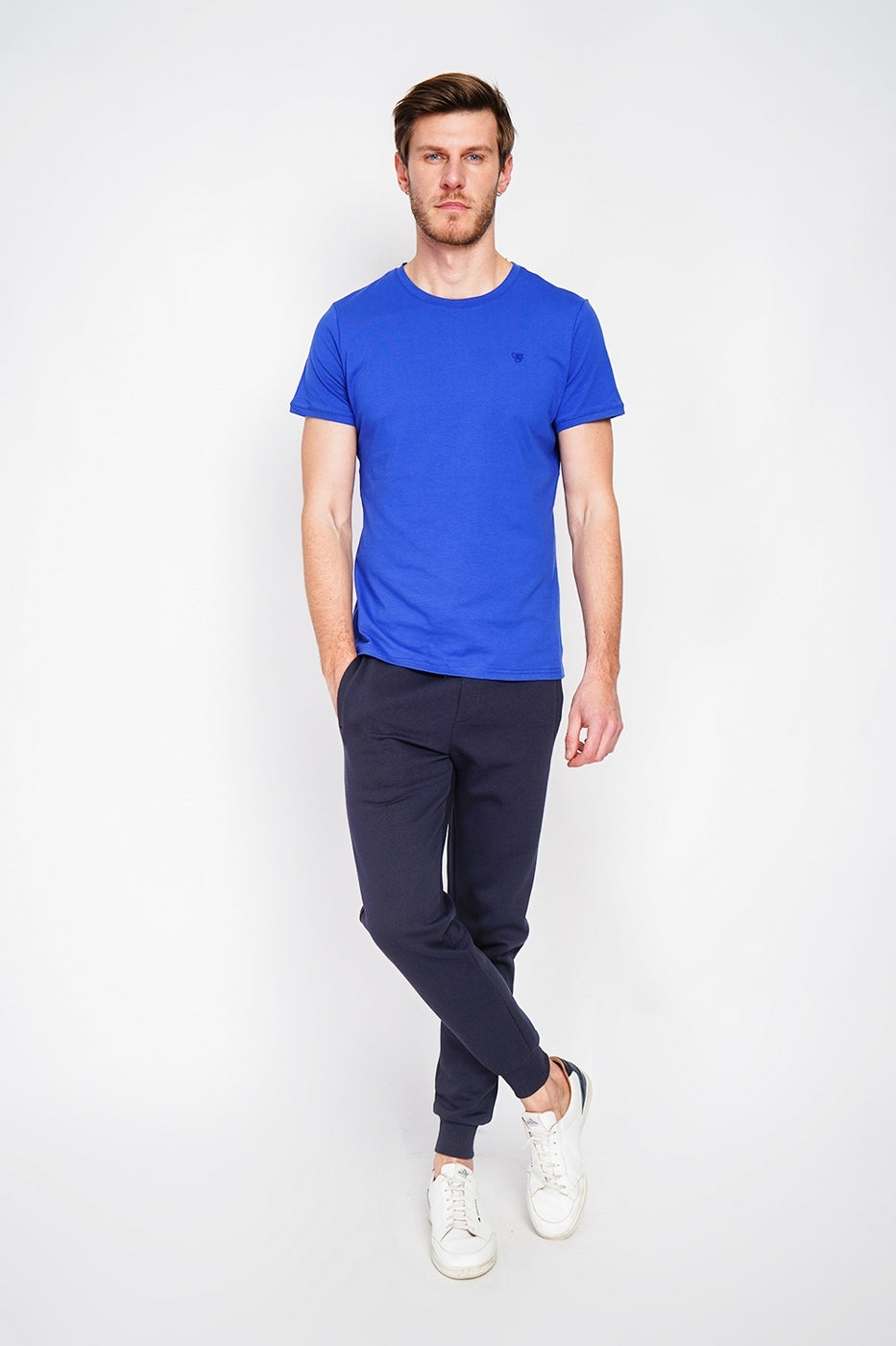 Pantaloni - Blu navy - Uomo