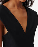 Combipantalon En Laine Isisa - Black