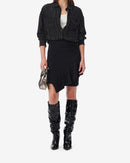 Jupe Courte Volantée Clea - Black