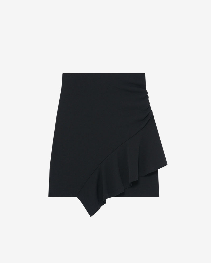 Jupe Courte Volantée Clea - Black