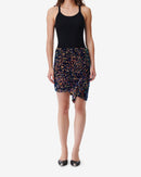 Jupe Courte À Sequins Dasia - Shiny Blue Multico