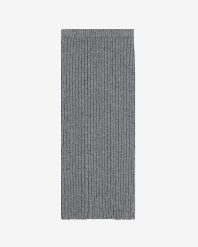 Jupe Tube En Laine Cachemire Kenlo - Anthracite