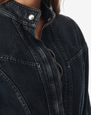 Darwin Dress - Blue Black Used