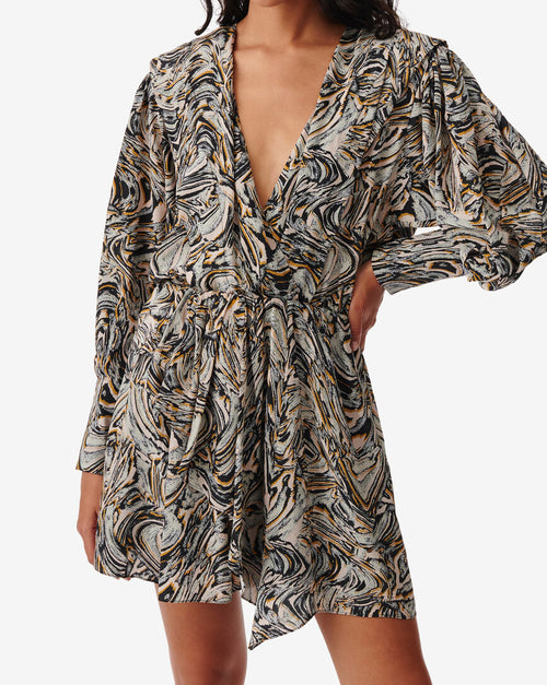 Robe Flamen - Beige Multico