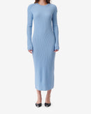 Robe Longue En Cachemire Liette - Light Blue