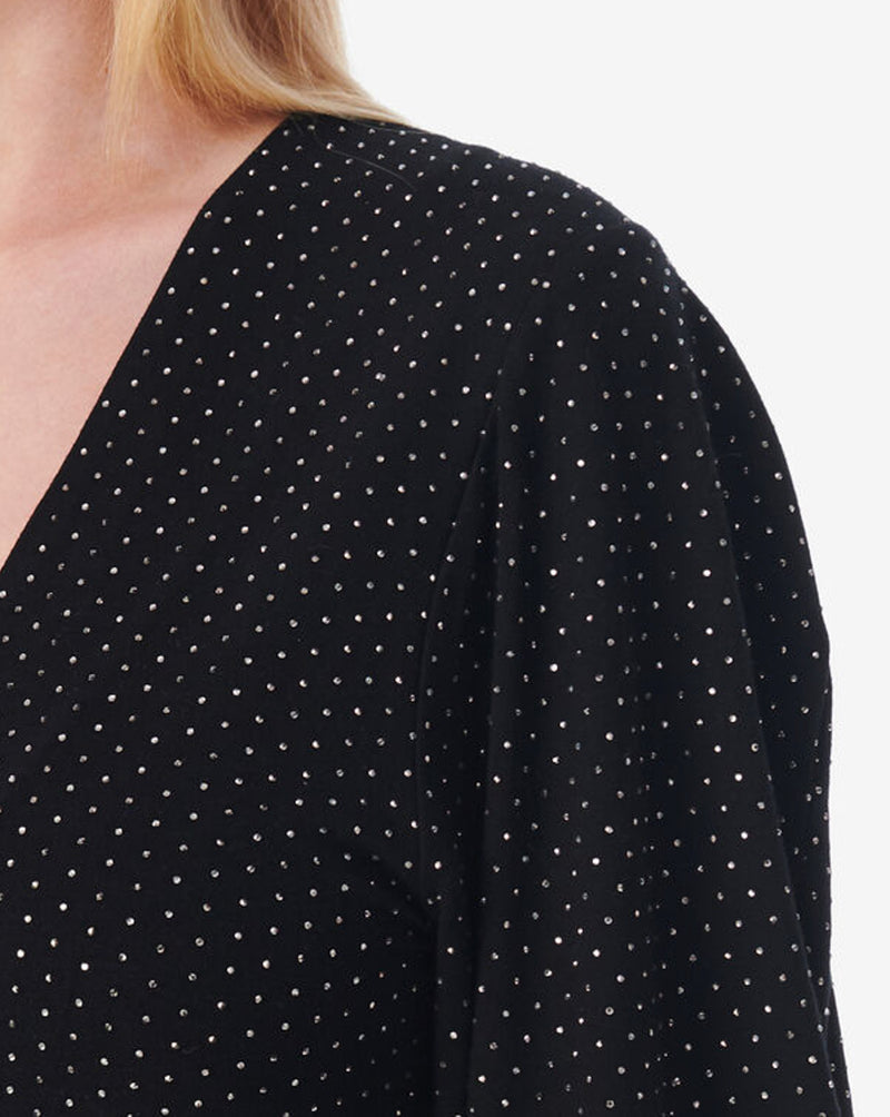 Robe Nitte - Full Black Silver