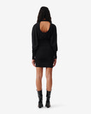 Robe Jersey À Col Montant Viggo - Black