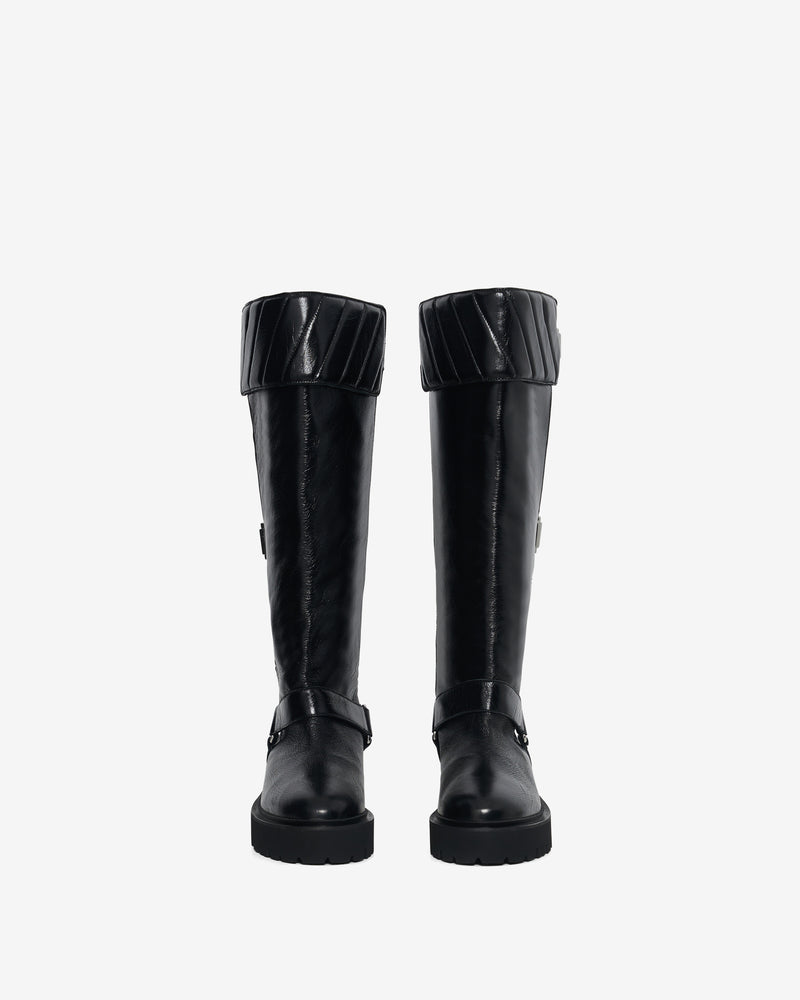 Rangers À Semelles Crantées Meije - Black