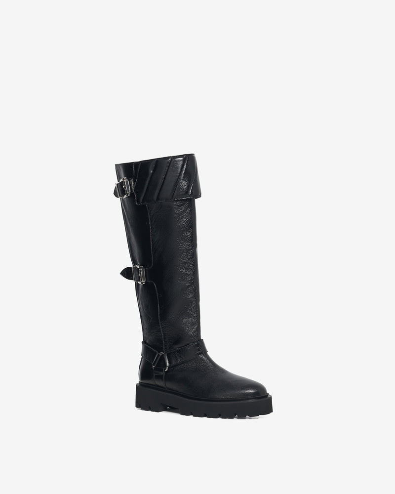 Rangers À Semelles Crantées Meije - Black