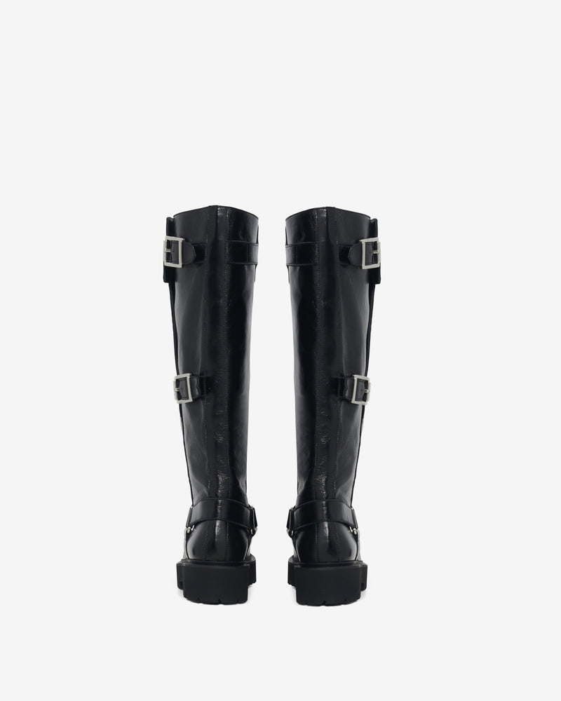 Rangers À Semelles Crantées Meije - Black