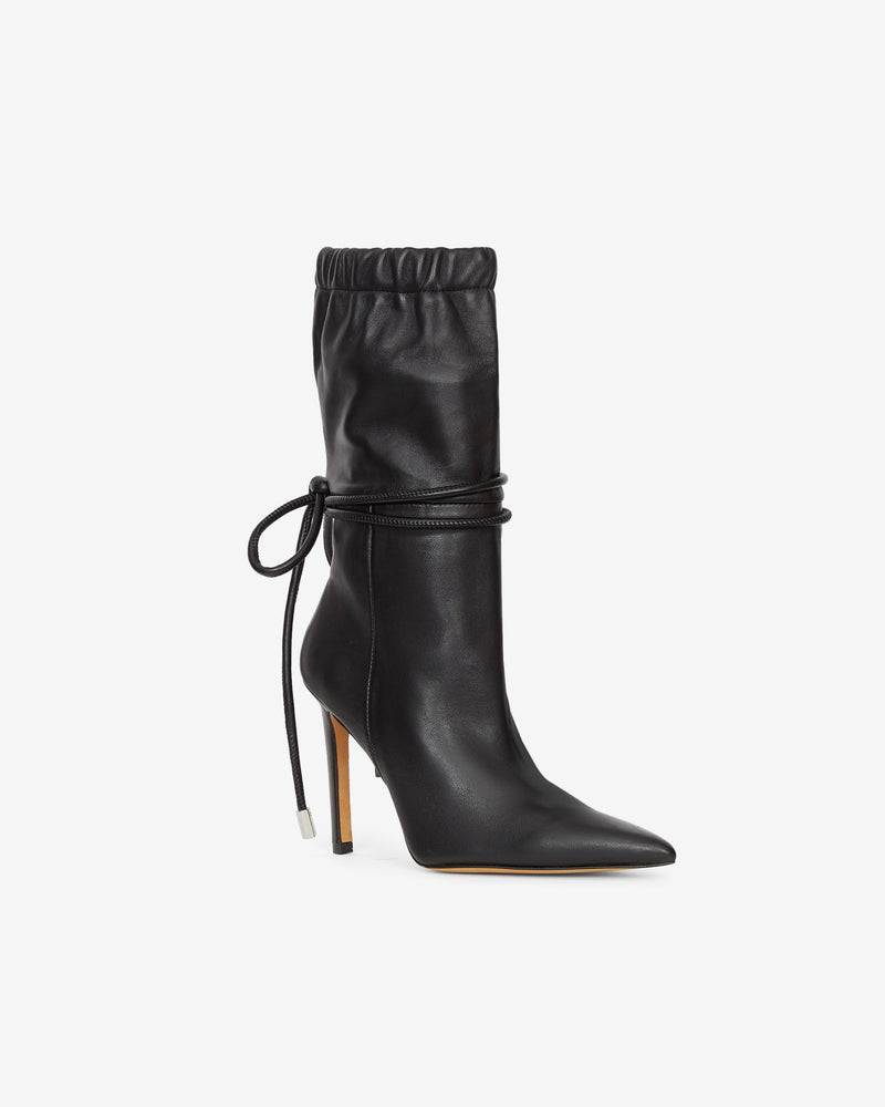 Bottines En Cuir Hosta - Black - Femme