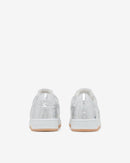 Sneakers En Cuir Argenté Alex - Silver