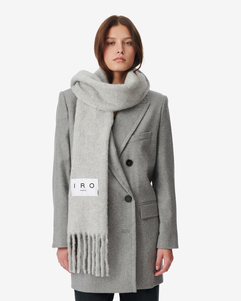 Écharpe À Franges Authie - Light Grey