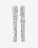 Cuissardes À Talons Eva Mirror - Silver