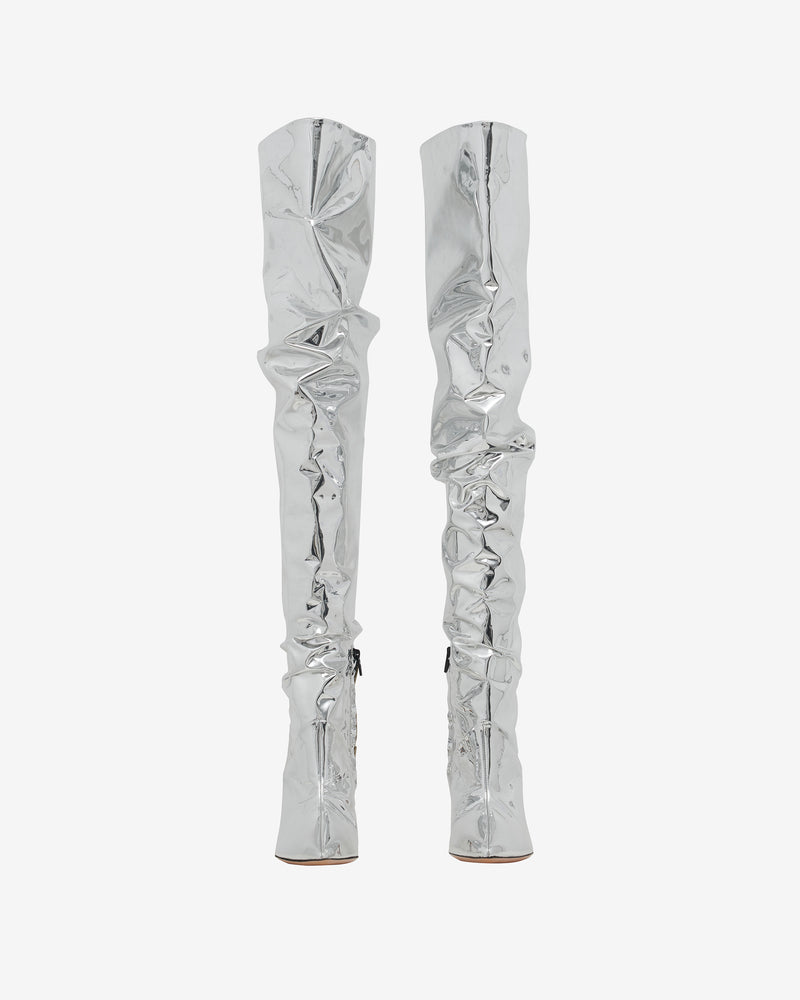 Cuissardes À Talons Eva Mirror - Silver