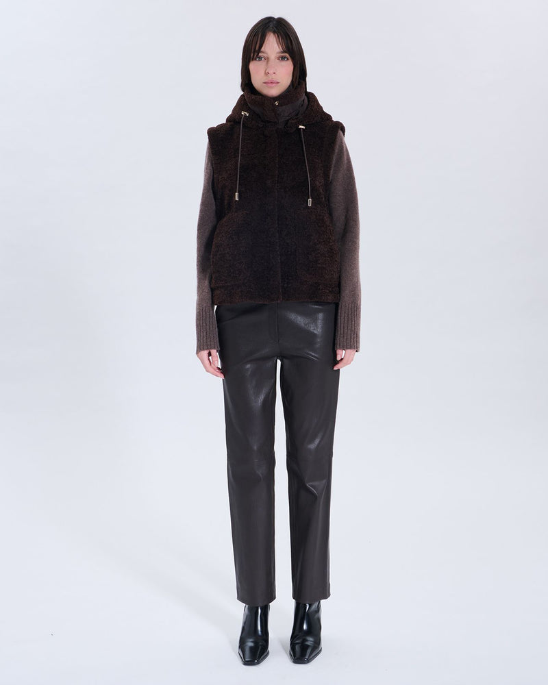 Doudoune Modesta chocolat_6