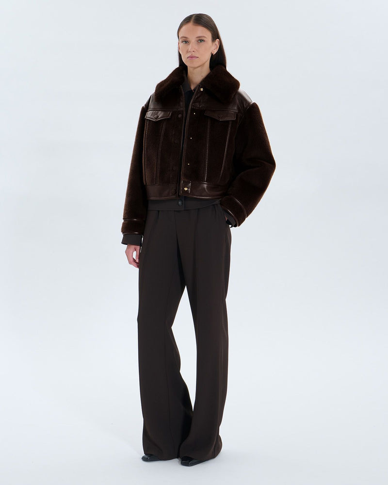 Manteau Manzie chocolat_1