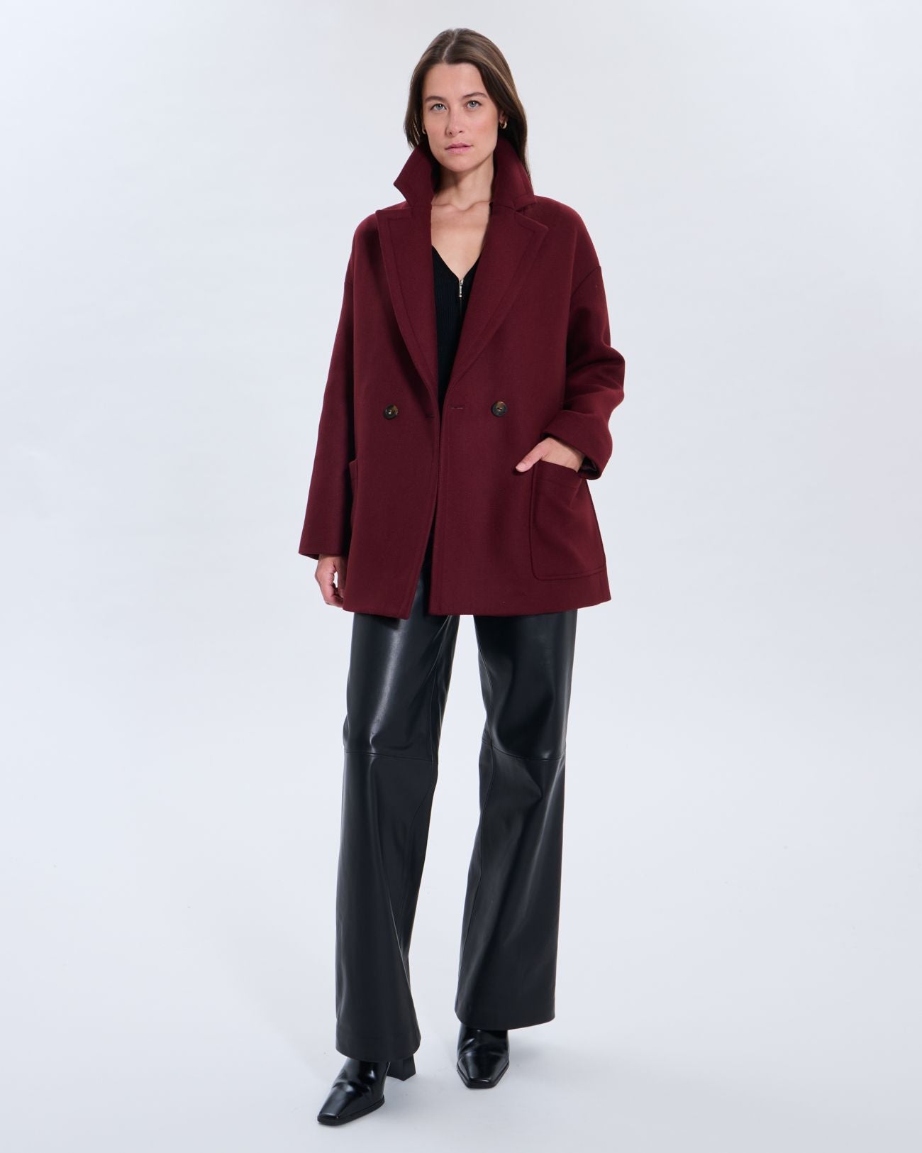 Manteau Mirando grenat_1