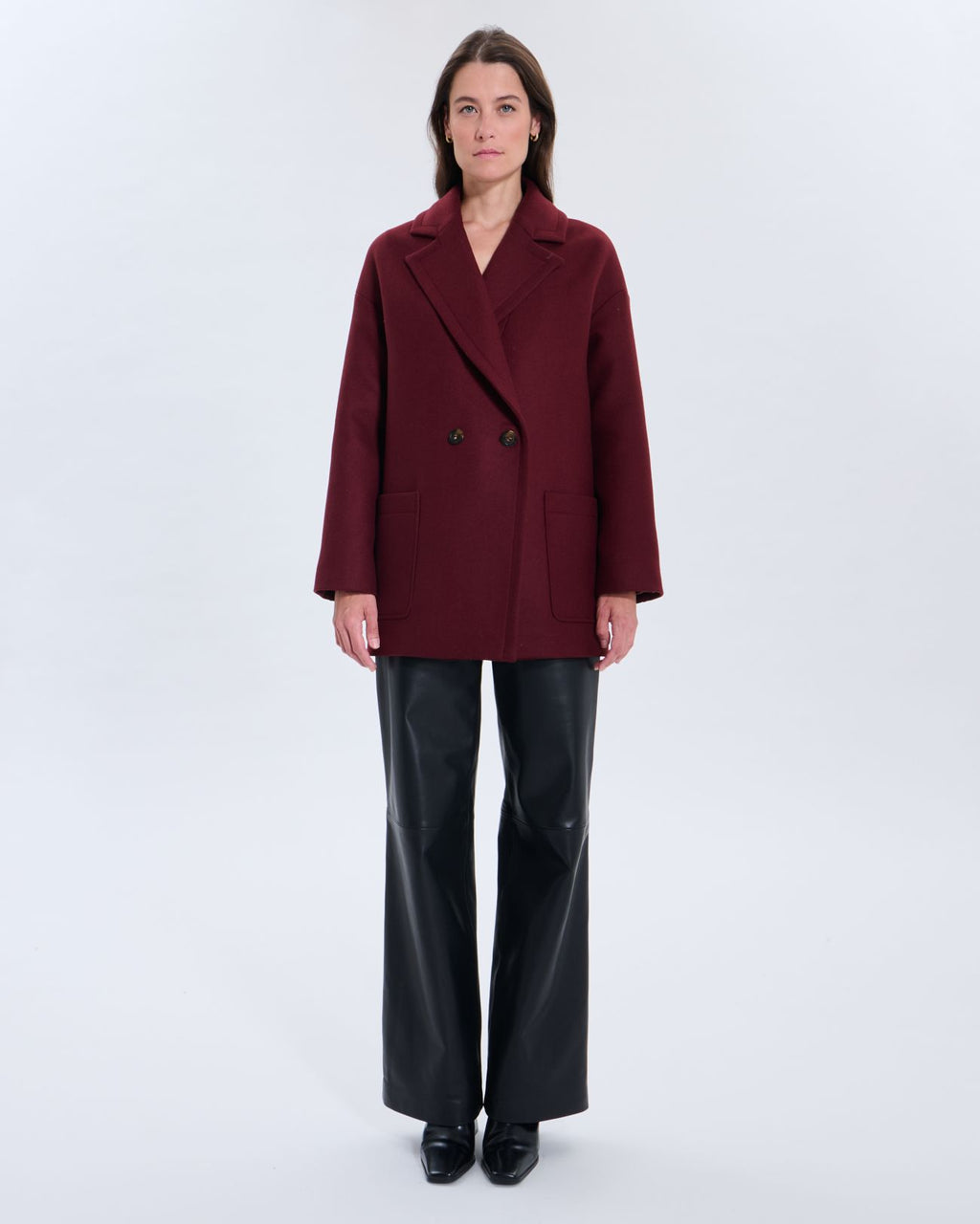 Manteau Mirando grenat_4
