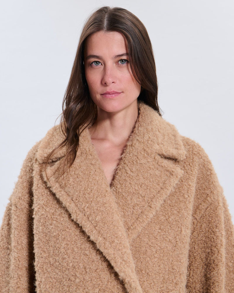 Manteau Miliza camel_3