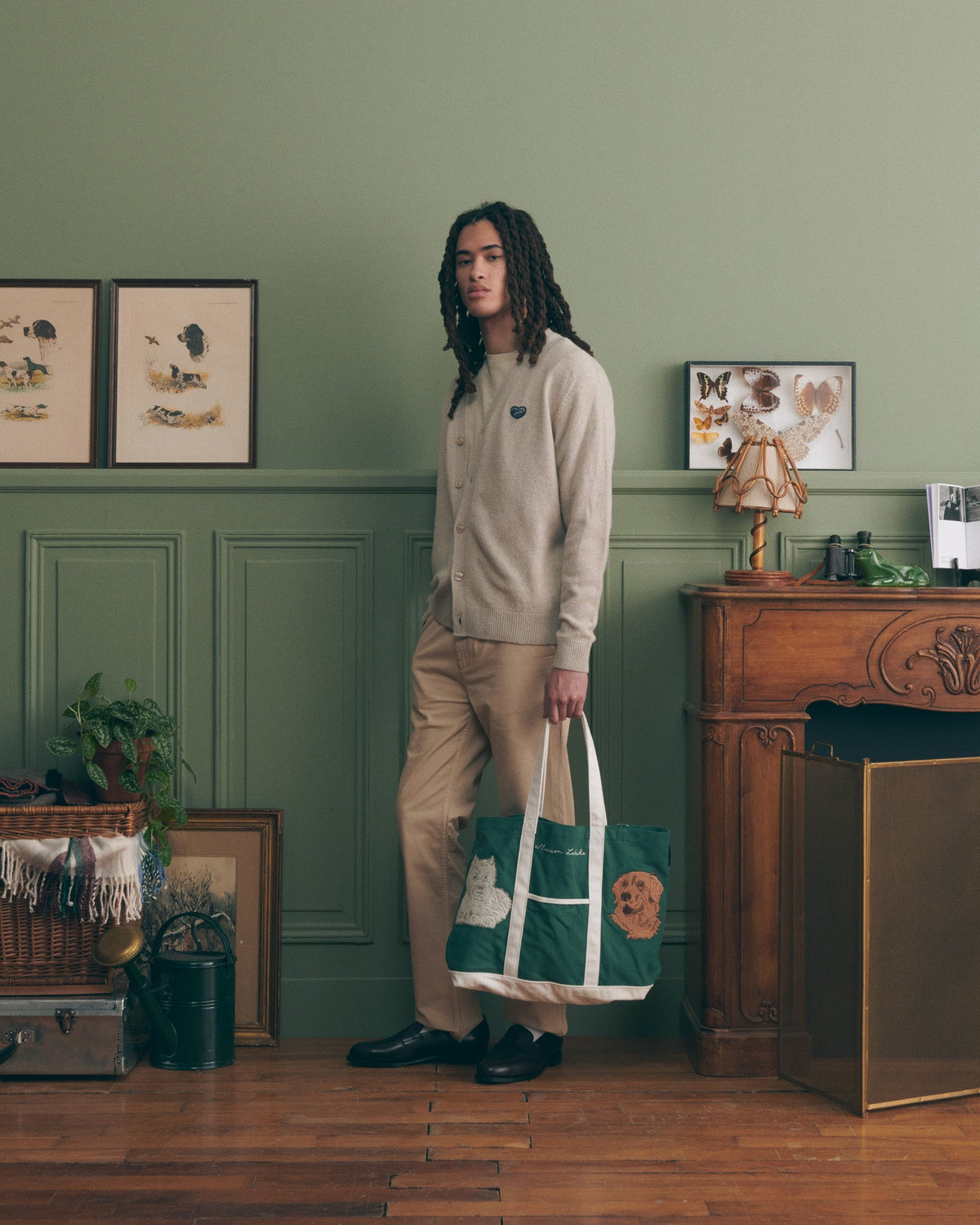 "Cotton Twill" Arcade Trousers