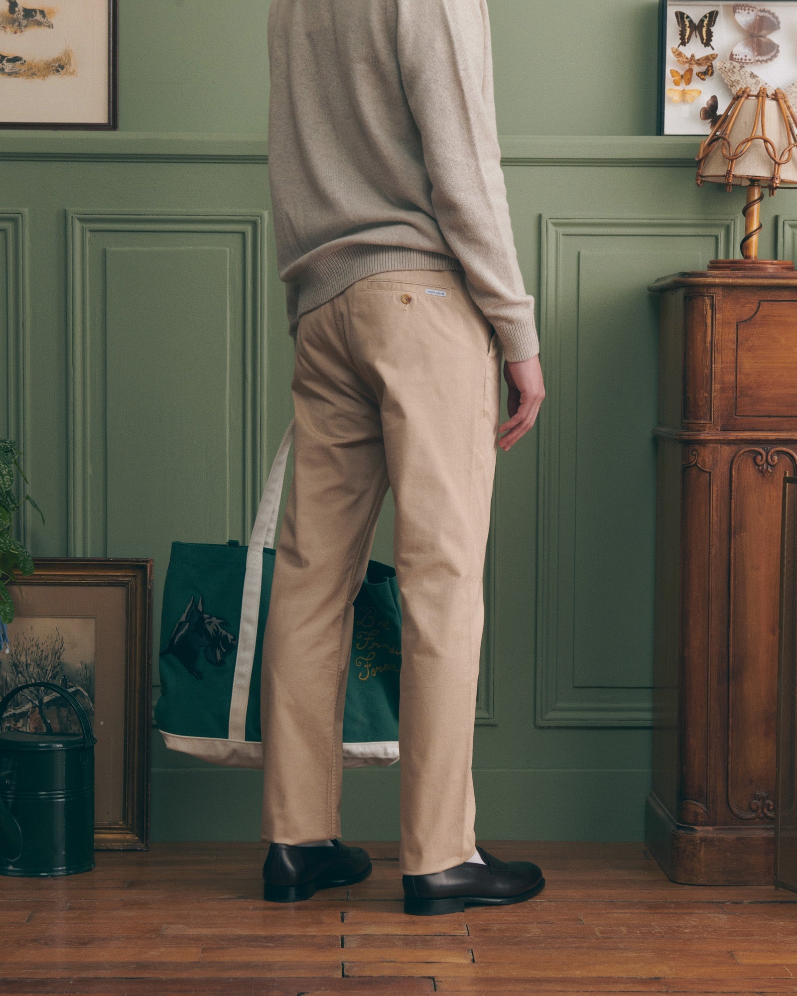 "Cotton Twill" Arcade Trousers