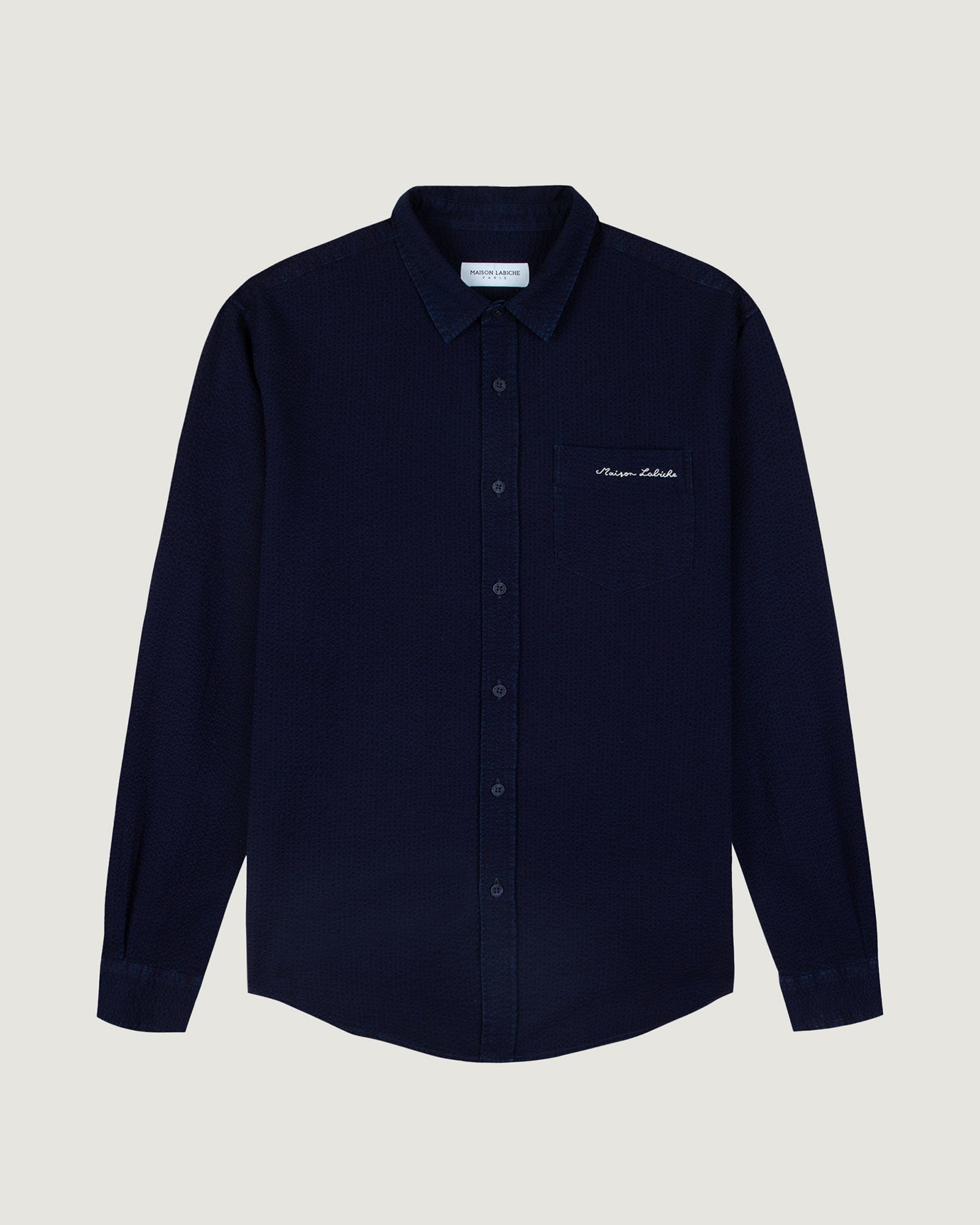 "Seersucker" Bonne Graine Shirt