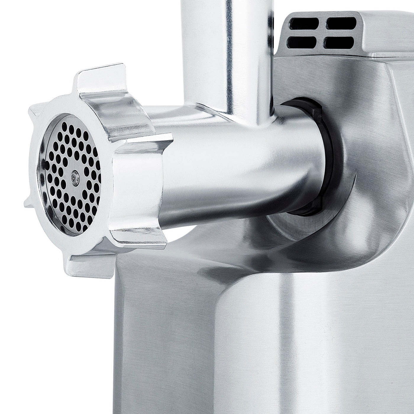 Metal Meat Mincer - Stainless Steel