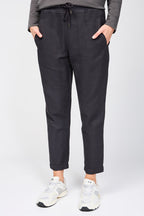 Herringbone Relaxed-Fit Chino Trousers - Magma Pigment - Women