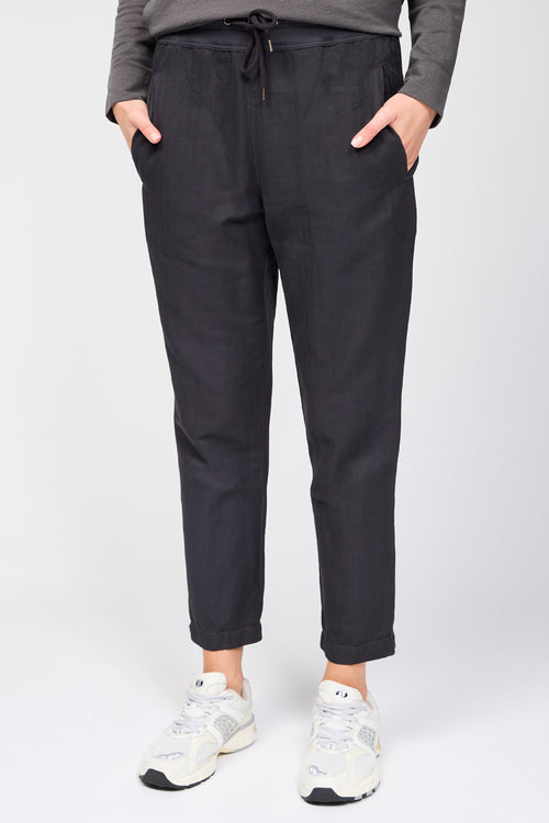 Pantalon Chino Herringbone Relaxed Fit - Magma Pigment - Femme