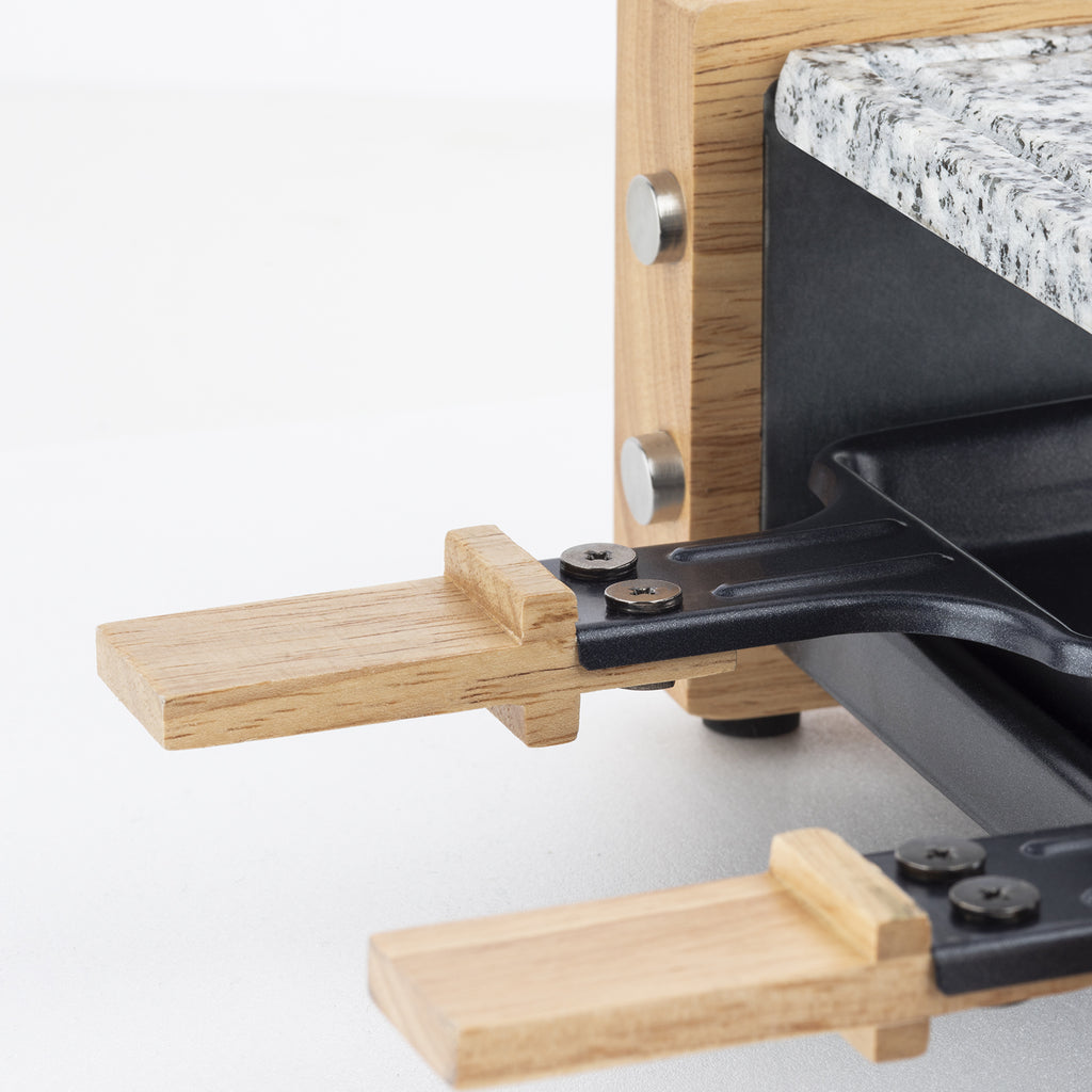 Raclette & Cooking Stone - 2 People - Wood Design