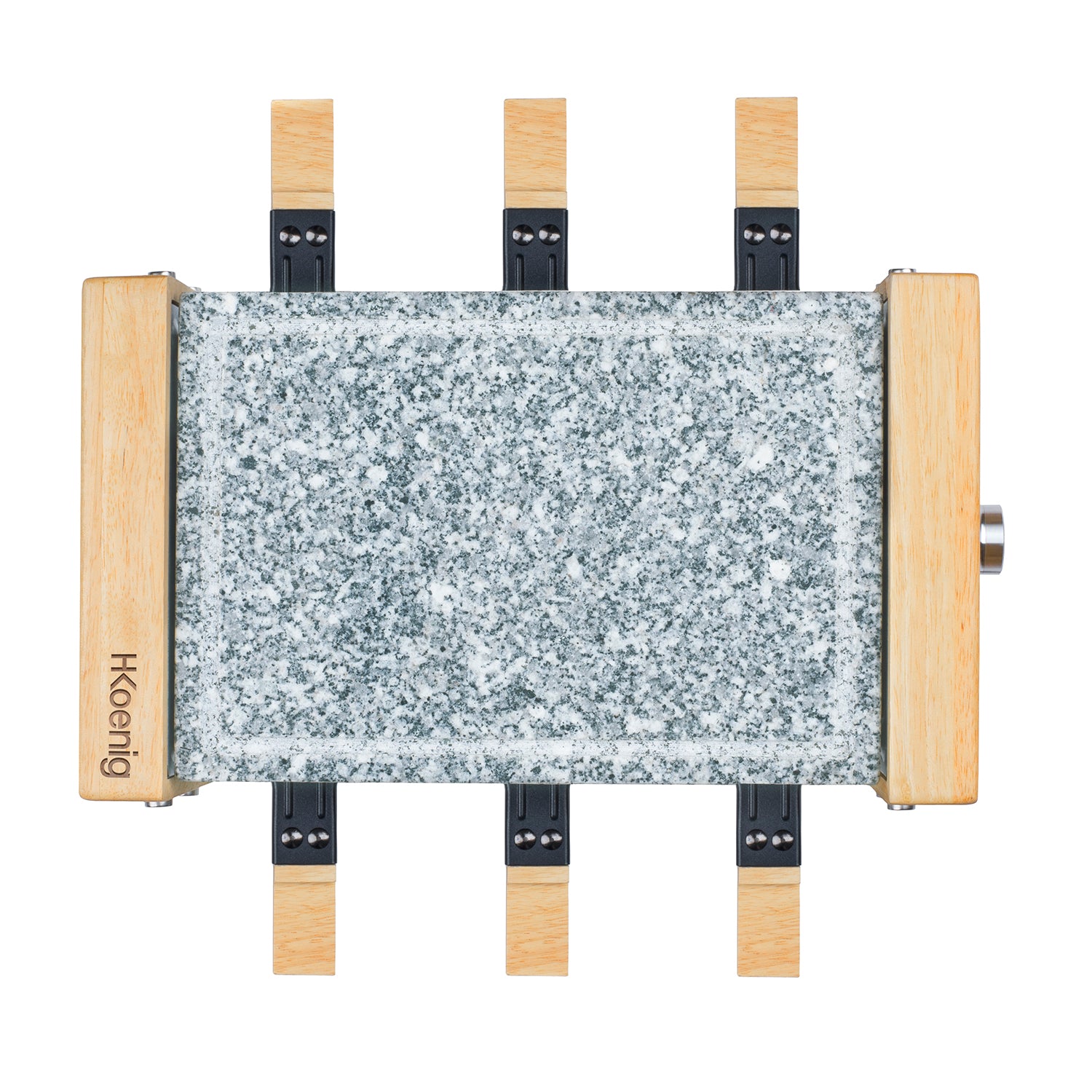 Raclette & Cooking Stone - 6 People - Wood Design
