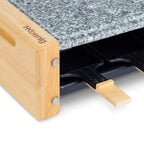 Raclette & Cooking Stone - 6 People - Wood Design