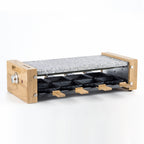 Raclette & Stone Grill - 8 People - Wood Design