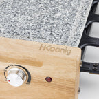 Raclette & Stone Grill - 8 People - Wood Design