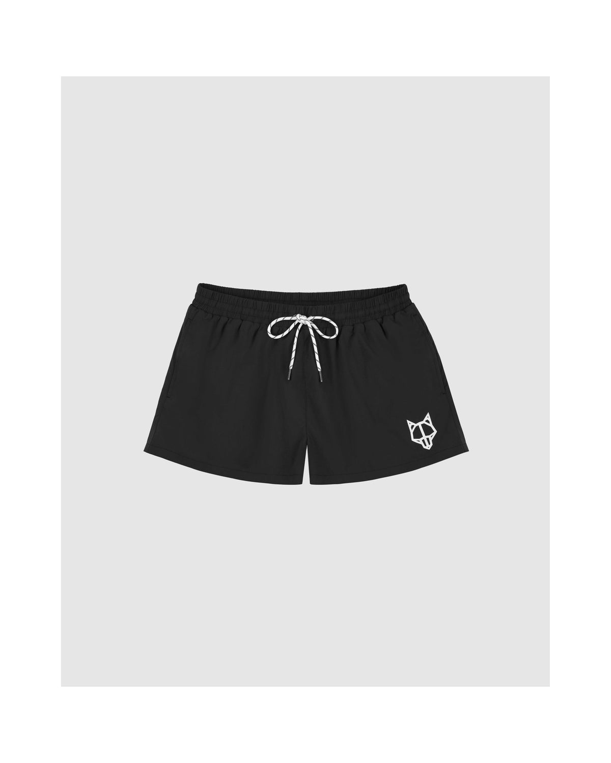 Short De Bain Wolfe Head - Noir - Homme