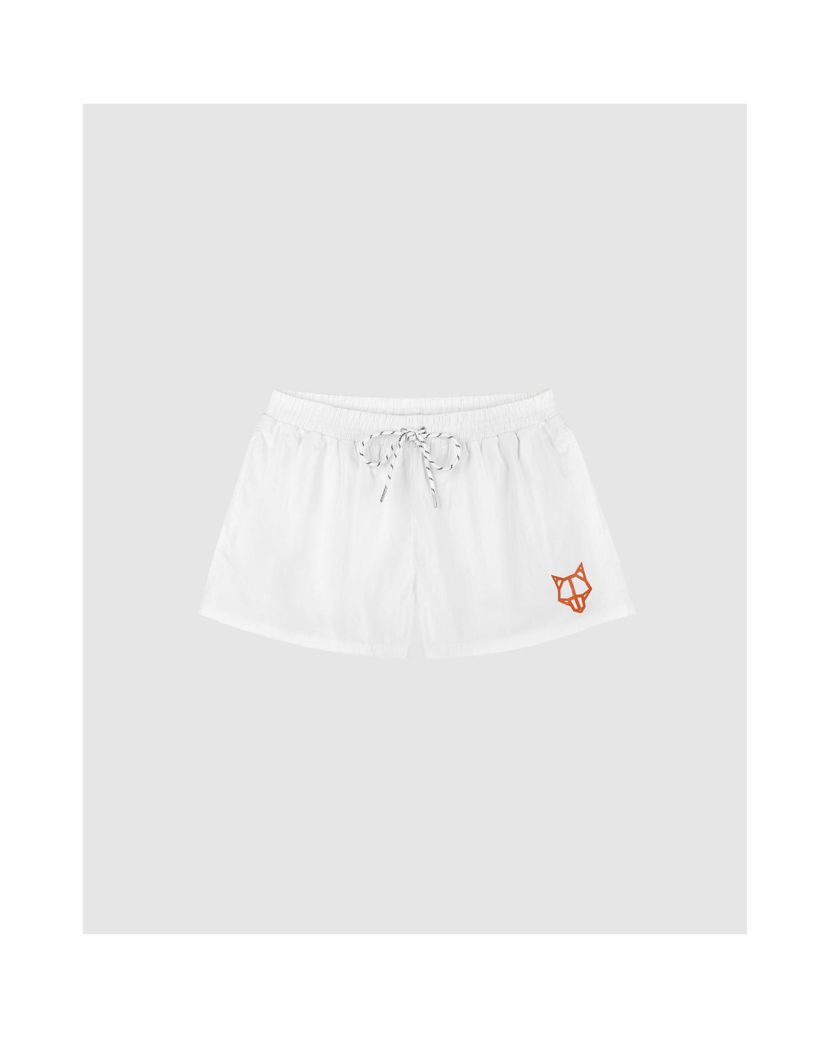Zwemshort Wolfe Head - Wit - Heren