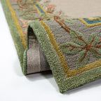 Verona Floral Wool Runner Rug