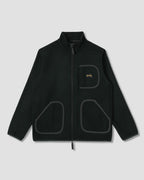 Wool Fleece Jacket - Botanical Green