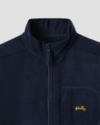 Wool Fleece Jacket - Navy Heather