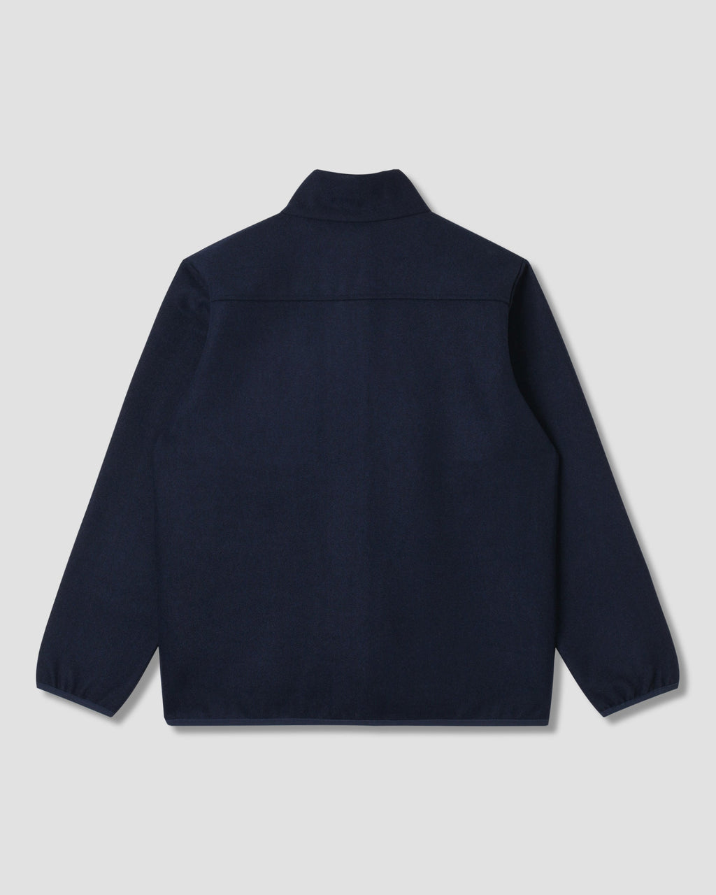 Wool Fleece Jacket - Navy Heather