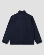 Wool Fleece Jacket - Navy Heather