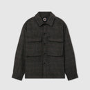 Surchemise A Carreaux Japonais - Dark Marl - Mixte