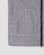 Work Vest - Aged Hickory Stripe