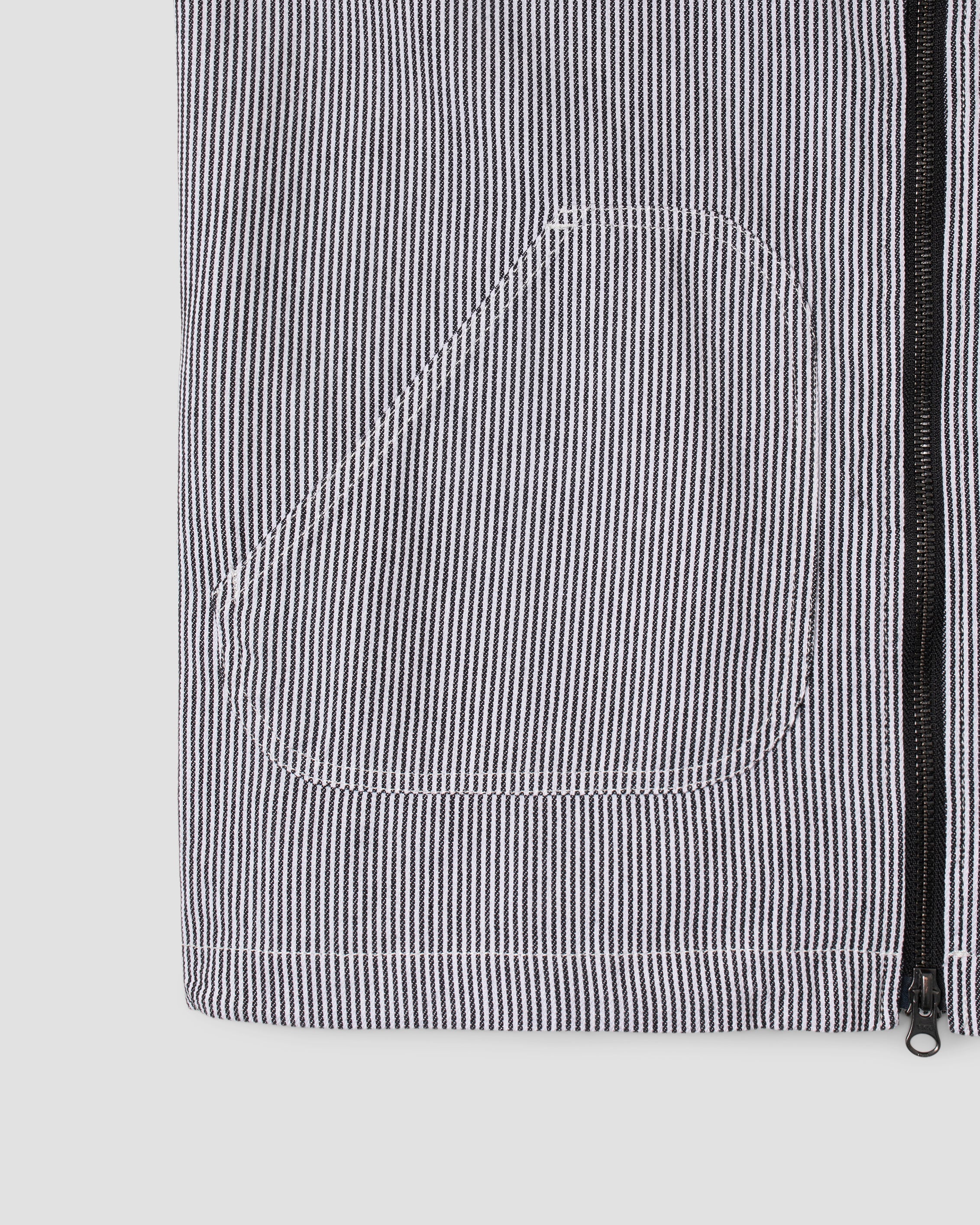 Work Vest - Aged Hickory Stripe