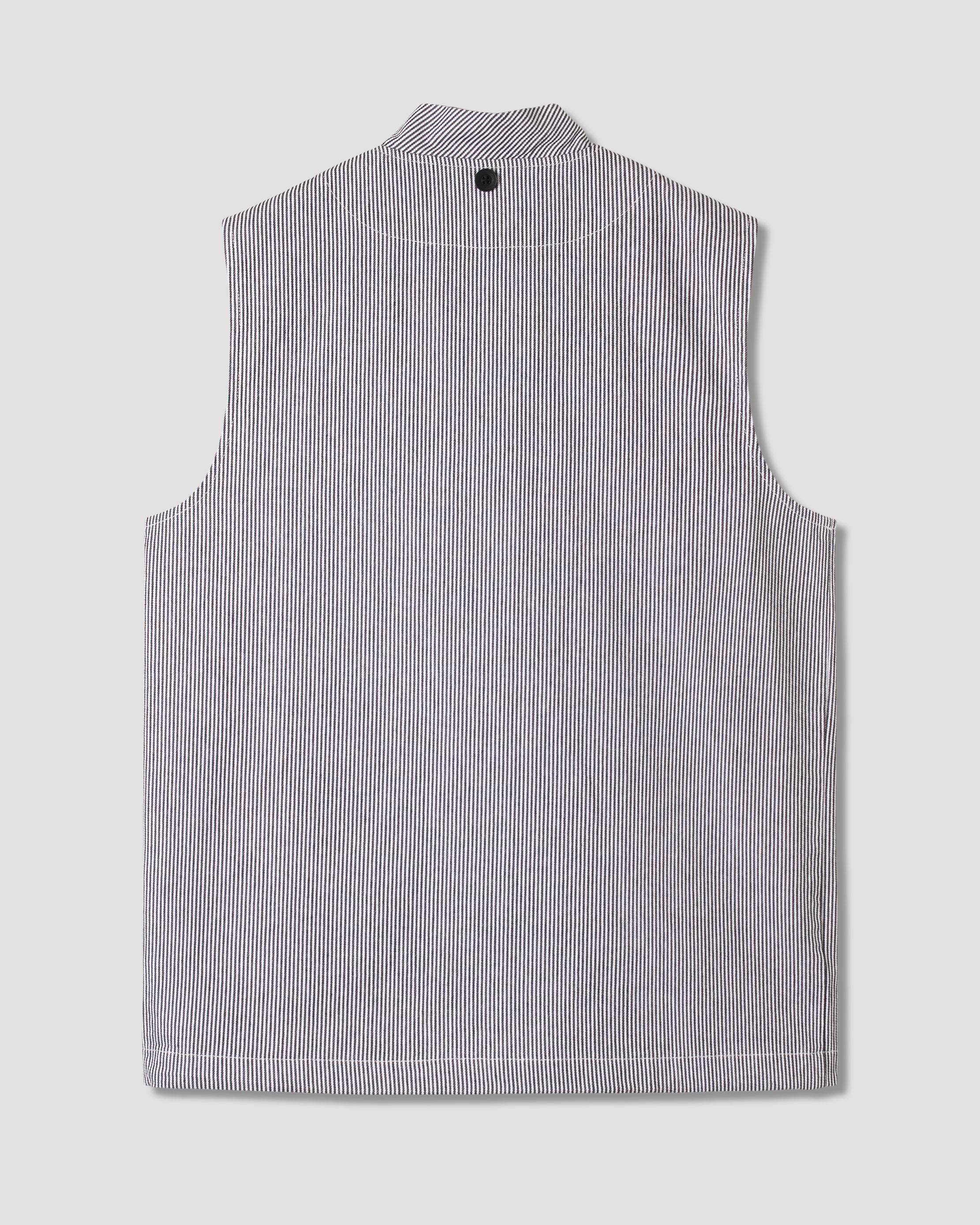 Work Vest - Aged Hickory Stripe
