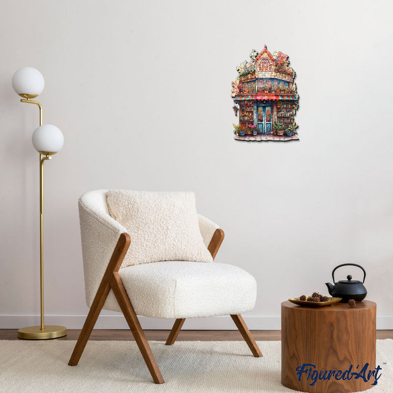 Puzzle En Bois Adulte - Fleuriste Fantaisiste