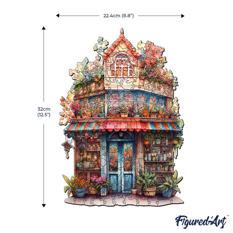 Puzzle En Bois Adulte - Fleuriste Fantaisiste