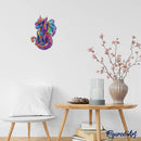 Puzzle En Bois Adulte - Dragon Vibrant